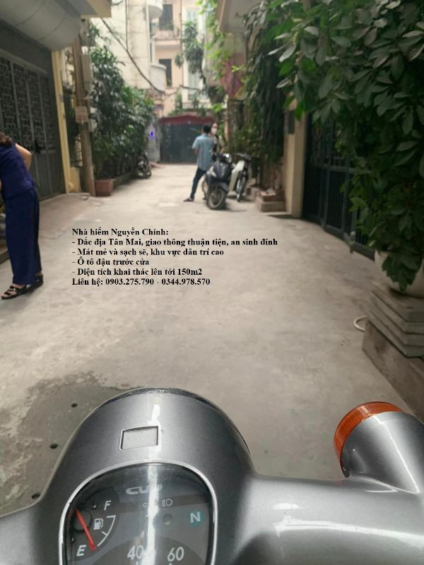 Nguyễn Chính - nhà hiếm: 100m x 5T, MT5m ô tô đỗ cửa, trong khu nhà vườn nhỉnh 14 tỷ